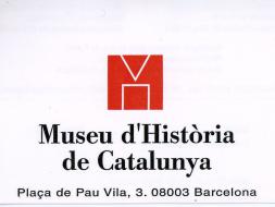 Logo und Name des Museums der katalanischen Geschichte