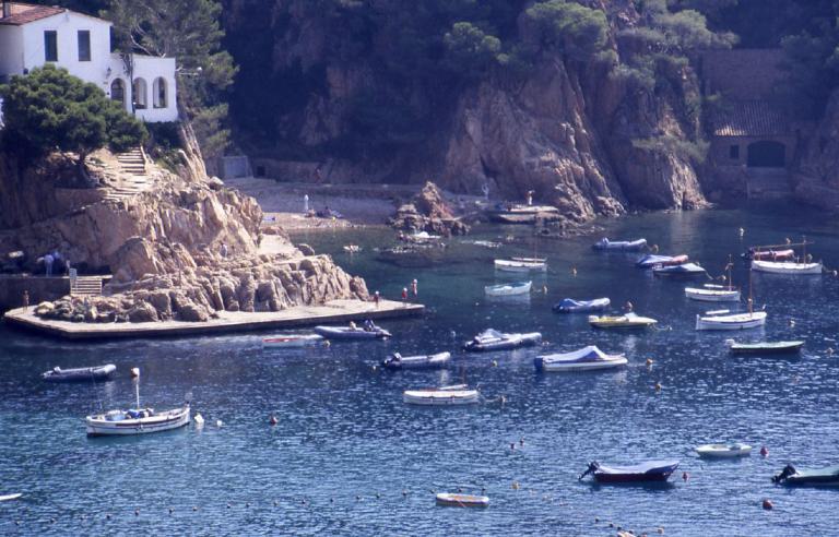 Costa Brava, in Tamariu